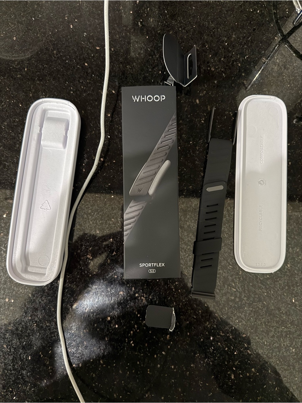 Brand new WHOOP Sport Flex Black Replacement Band